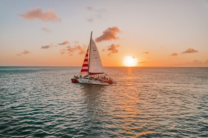 Aruba Sunset Sail with Appetizers and Open Bar - Setting out from Piet’s Pier Bar at 5:30 pm