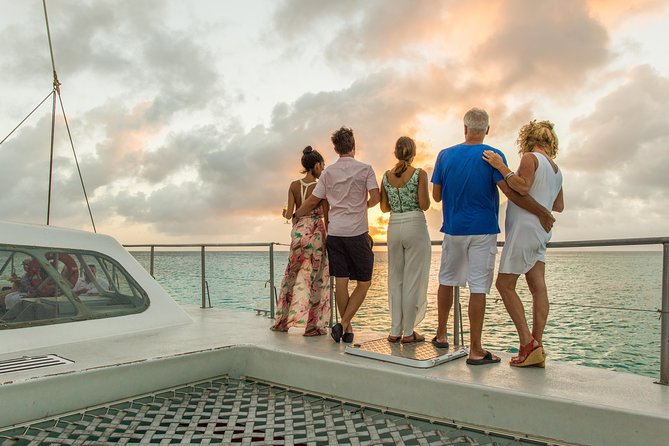 Aruba Sunset Sail with Appetizers and Open Bar - Cruising past Palm Beach as the light fades
