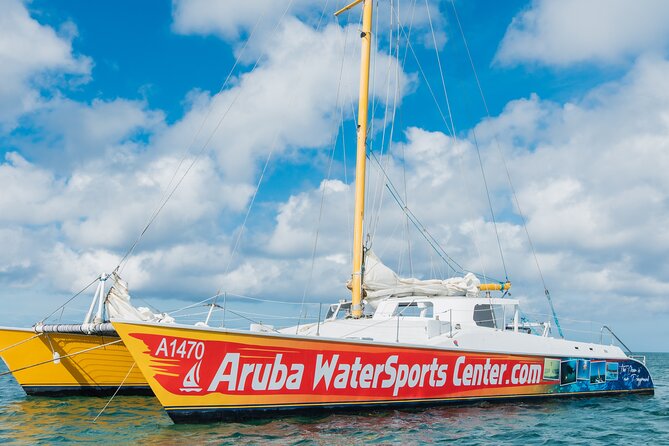 Arusun Catamaran Sail with Snorkeling in Aruba - Palm Beach Check-In and the Short Ride Out