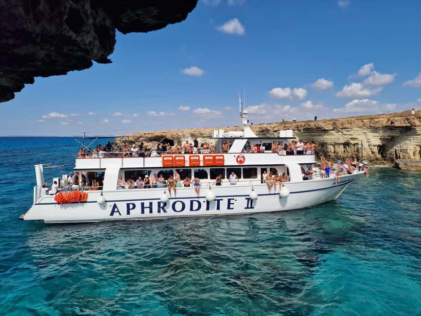 Ayia Napa: Lazy Day Cruise, Turtle Cove, Blue Lagoon & Lunch - Five things to know before booking