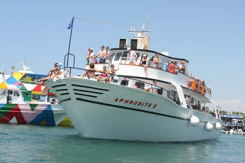 Ayia Napa: Lazy Day Cruise, Turtle Cove, Blue Lagoon & Lunch - Boarding at Ayia Napa Harbour before 9:15