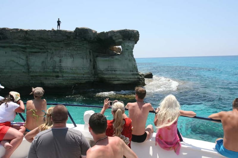 Ayia Napa: Lazy Day Cruise, Turtle Cove, Blue Lagoon & Lunch - The Blue Lagoon swim stop lasts 50 minutes