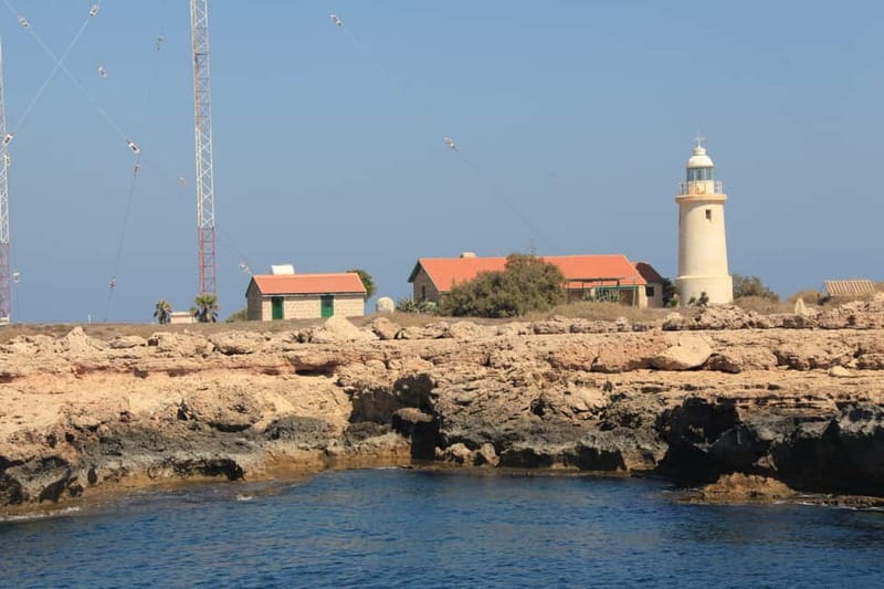 Ayia Napa: Lazy Day Cruise, Turtle Cove, Blue Lagoon & Lunch - Passing Lovers Bridge, Protaras, and the beaches