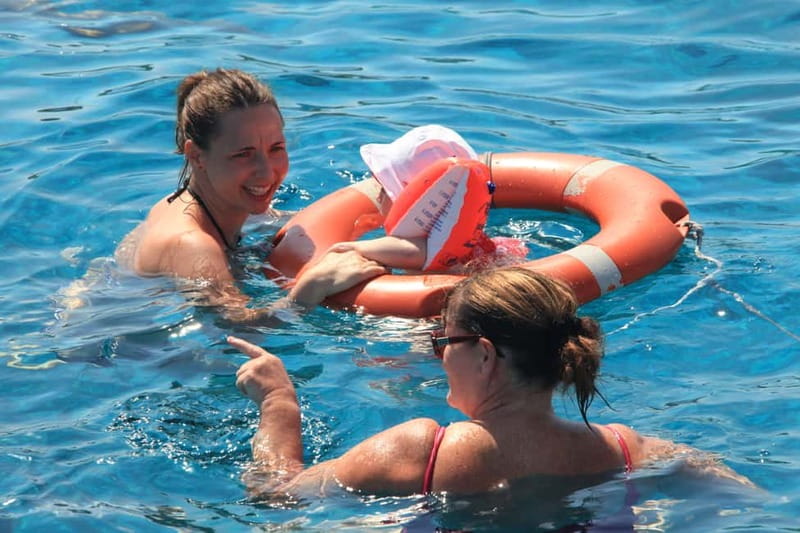 Ayia Napa: Lazy Day Cruise, Turtle Cove, Blue Lagoon & Lunch - The return to Ayia Napa with music and open sea