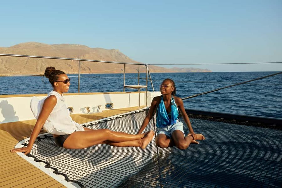 Balos & Gramvousa Catamaran Trip: Meals, Drinks & Transfer - Boarding at Kissamos Port
