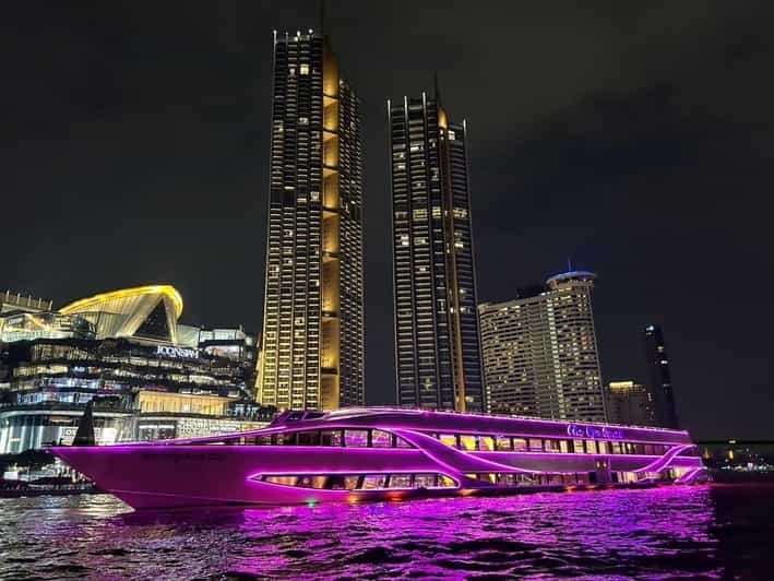 Bangkok: Opulence Luxury River Dinner Cruise - The Chao Phraya sights, from Wat Kanlaya to Asiatique