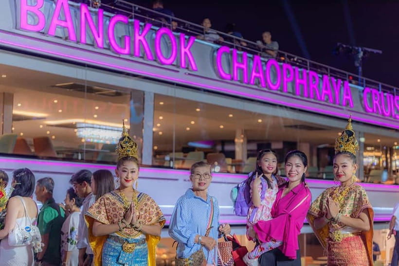 Bangkok: The Newest Luxury 5-Star Bangkok Chao Phraya Cruise - A New Three-Deck Boat With a Narrower Rooftop