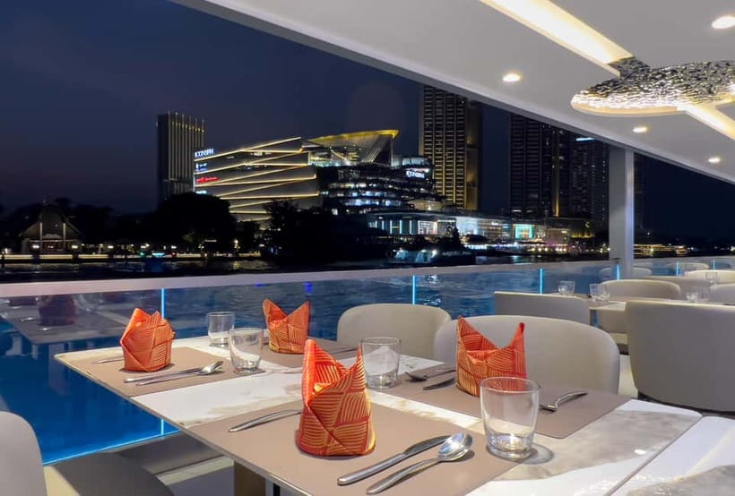 Bangkok:The Planet Sunset&Dinner Cruise on Chao Phraya River - The River Route and Its Best Sights