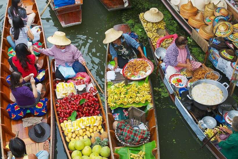 Bangkok: Train Market & Floating Market with Boat Ride - Key points at a glance
