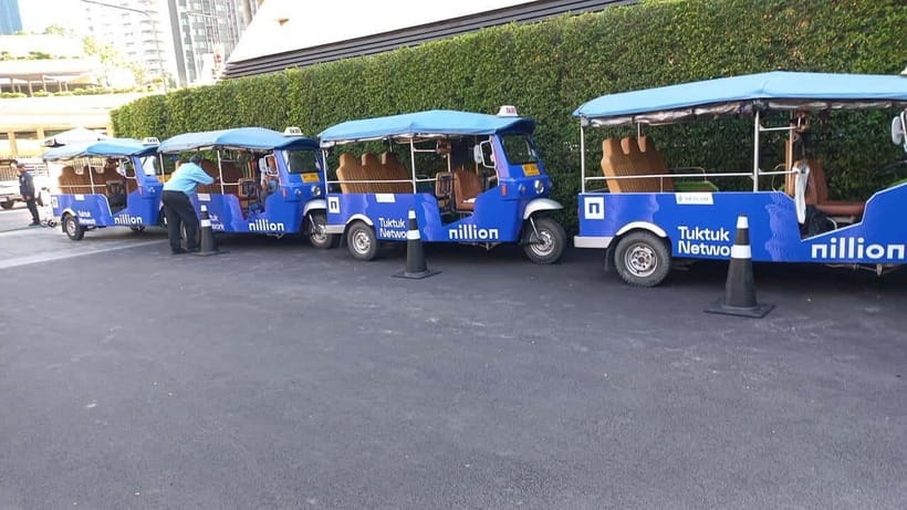 Bangkok: Tuk Tuk Day Pass App & Boat Chao Phraya River - Wat Arun and the Chao Phraya boat