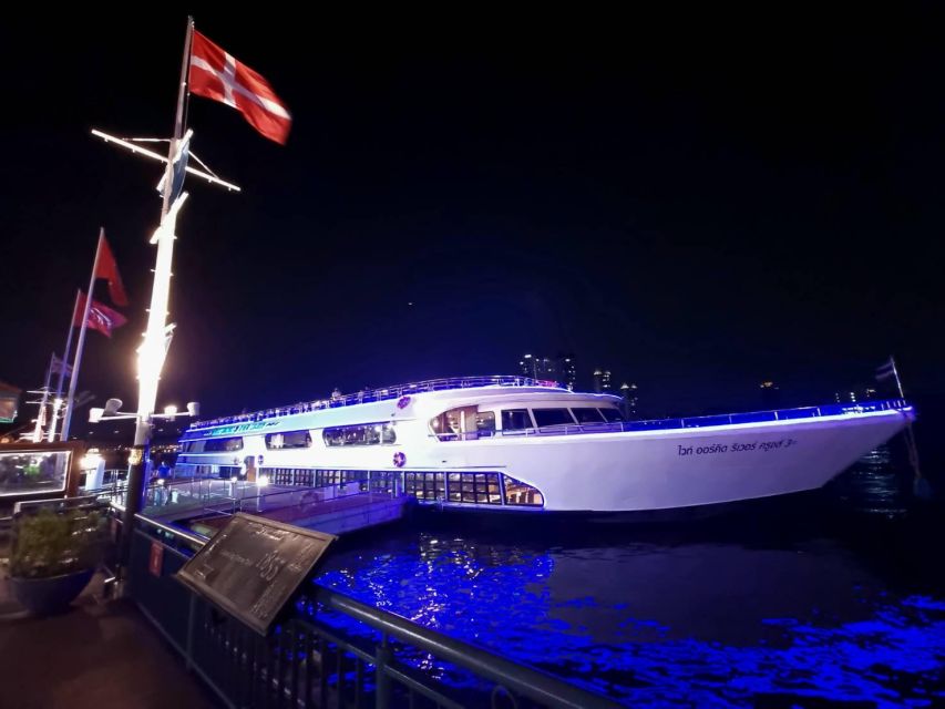 Bangkok: White Orchid Chao Phraya Dinner Cruise - Sunset sailing or dinner cruise?