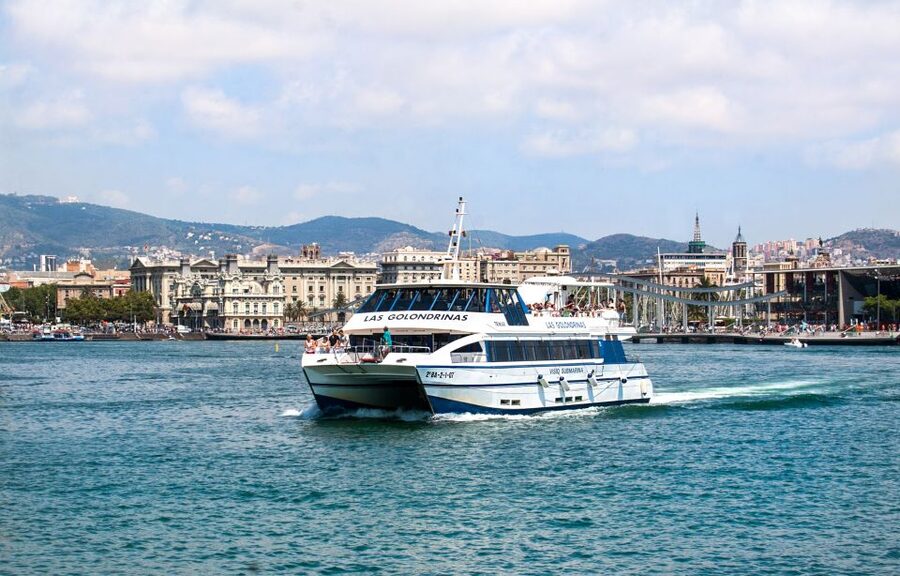 Barcelona: Boat Tour in Las Golondrinas - Setting out from Portal de la Pau