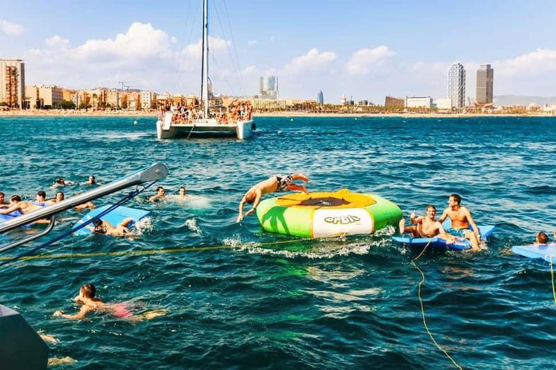 Barcelona: Catamaran Party Cruise with BBQ Meal - Quick Points Before You Book