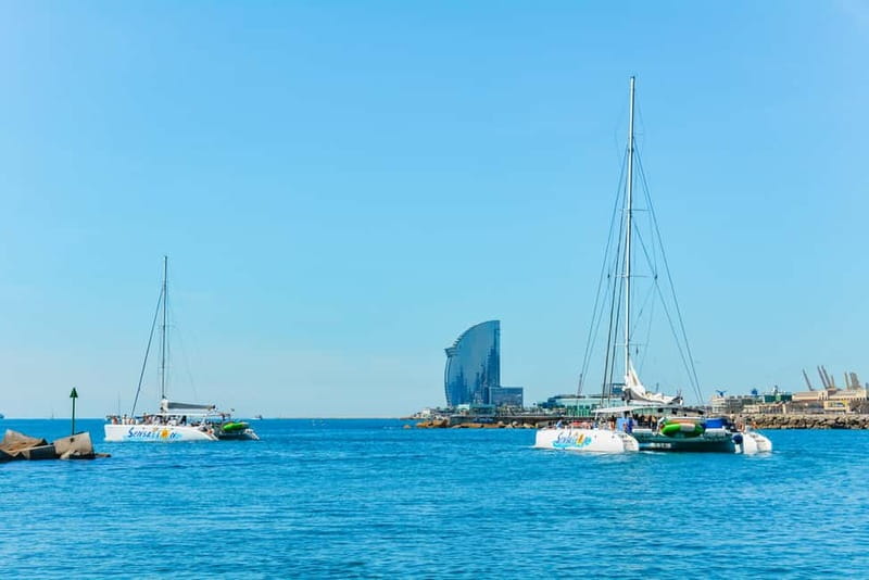 Barcelona: Catamaran Party Cruise with BBQ Meal - When the Boat Turns Into a Party
