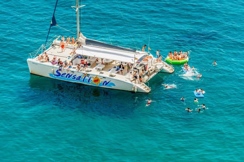 Barcelona: Catamaran Party Cruise with BBQ Meal - The First Hour: Barcelona From the Water