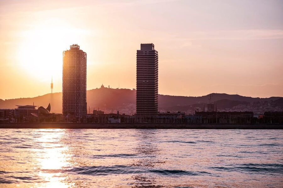 Barcelona: Daytime or Sunset Catamaran Cruise with Music - Sunset sailing: music, drinks, and changing light