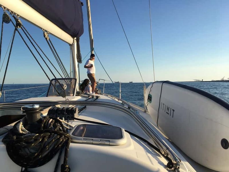 Barcelona: Daytime or Sunset Cruise with Drinks - Boarding the boat and settling in