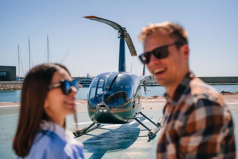 Barcelona: Helicopter Flight & Heliport Boat Transfer - How long are you really in the air?