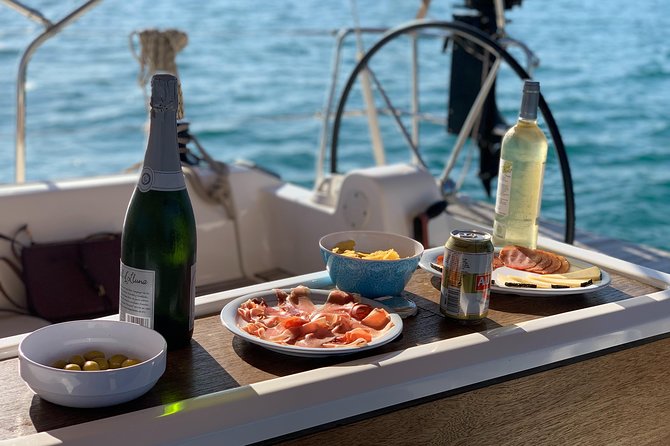 Barcelona Sailing: Light Snacks & Open Bar with Private Option - Cava, wine, beer, and snacks on board