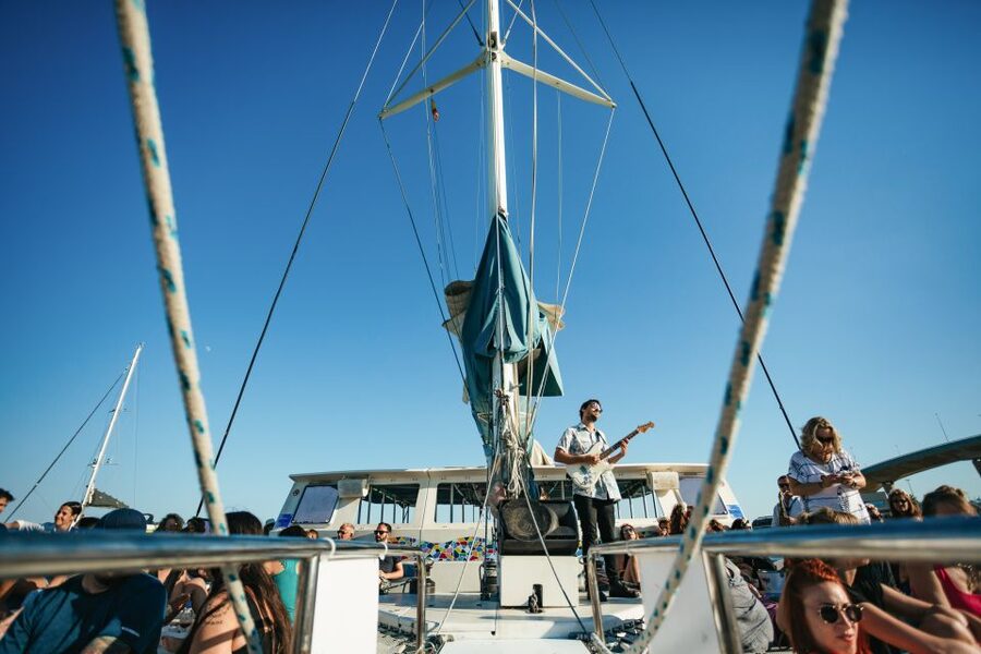 Barcelona: Sunset Catamaran Cruise with Live Music - The weather can change the whole experience