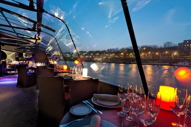 Bateaux Parisiens Seine River Gourmet Dinner & Sightseeing Cruise - FAQ