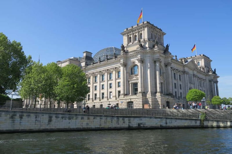 Berlin: Boat Sightseeing Cruise with Audioguide - Futurium and the return toward the old center