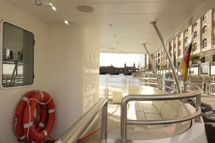 Berlin: Solar Powered Sunset Catamaran Cruise & Audio Guide - Accessibility, dogs, and practical comfort