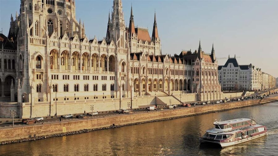 Best of Budapest Cruise - Parliament From the River