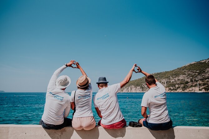 Blue cave, Mama Mia and Hvar, 5 island speedboat tour from Trogir - Stiniva Cove is a short swim, not a beach day