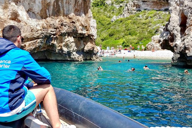 Blue cave, Mamma Mia and Hvar, 5 islands speedboat tour - Budikovac offers the best swim break in high season