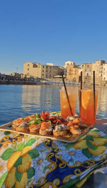 Boat Excursions in Cefalù with Snorkeling & Aperitif - The Sicilian aperitif in the bay