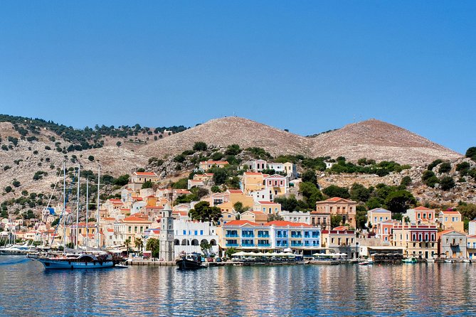 Boat Trip to Symi Island with swimming stop at St George Bay - The return crossing to Rhodes