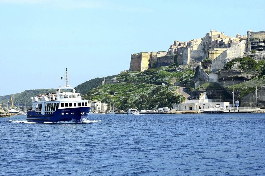 Bonifacio by Sea: Unmissable Escape from Ajaccio/Porticcio - Roccapina’s lion-shaped rock