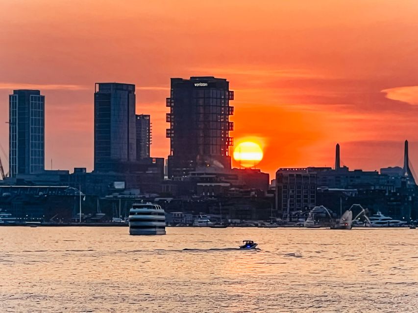 Boston: Boston Harbor Sunset Cruise - Seeing Old Ironsides at the end of the day
