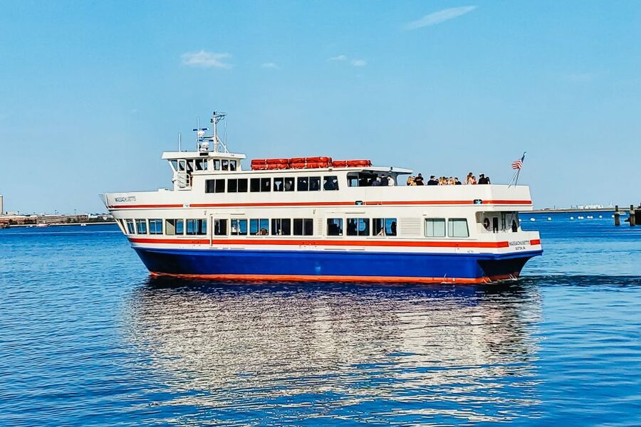 Boston: Boston Harbor Sunset Cruise - Watching the skyline change from sunset to night