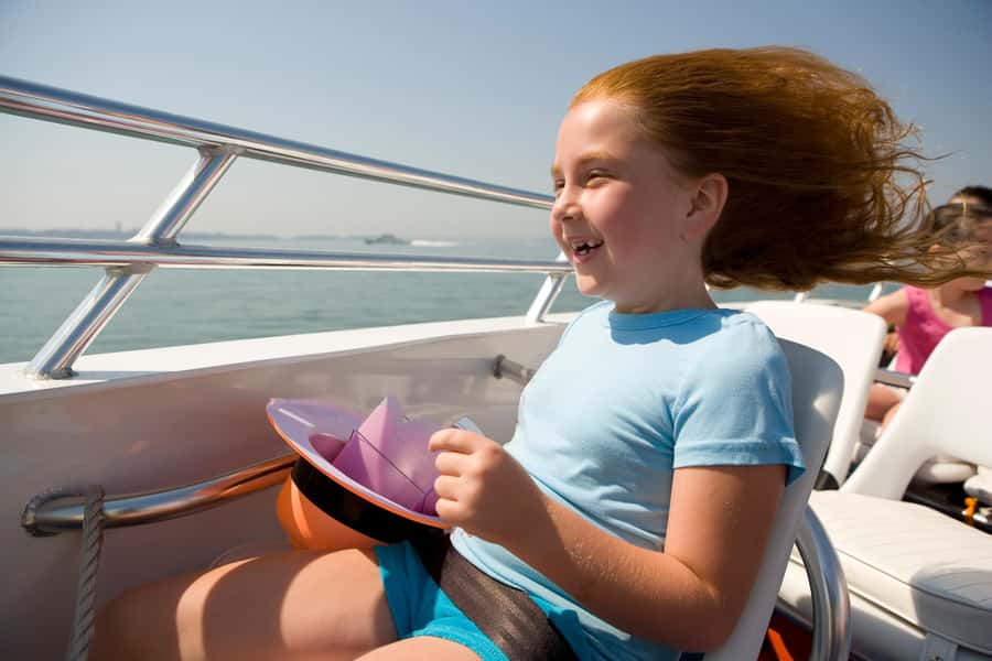 Boston: City Cruises Harbor Codzilla High Speed Thrill Boat - One Long Wharf, then straight into the action