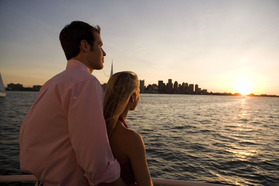 Boston: City Cruises Sunset Skyline Cruise with Commentary - Seating, sound, and the older boat