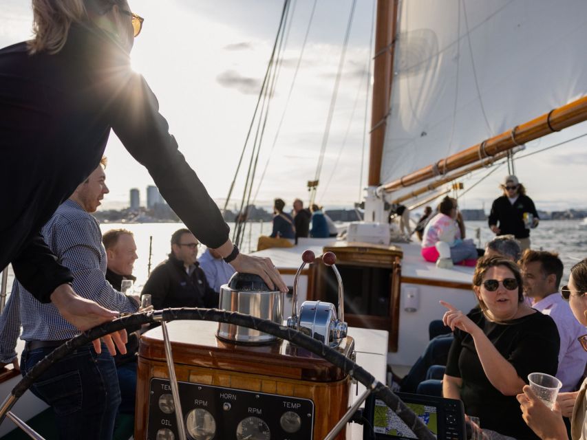 Boston: Harbor Champagne Sunset Sail from Rowes Wharf - Who should book this sunset sail?