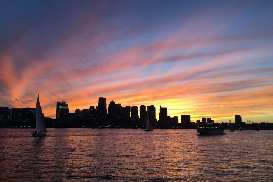 Boston: Harbor Champagne Sunset Sail from Rowes Wharf - How much value do you get for $82?