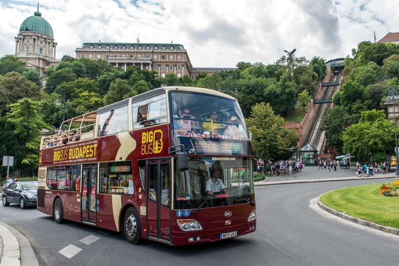 Budapest: Big Bus Hop-On Hop-Off Tour & Danube River Cruise - Gellert Baths, Buda Castle, and the western bank