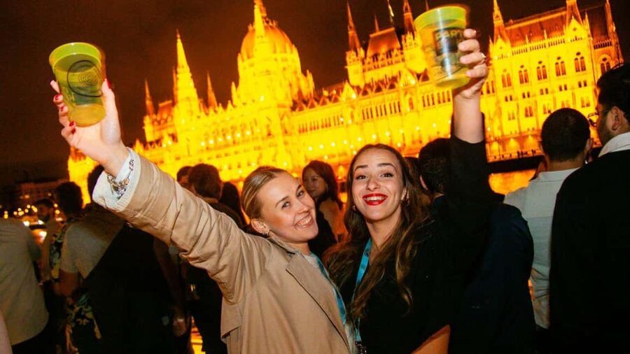 Budapest: Danube Beat Party Cruise with DJ & Drink Packages - The Party Bus and Morrisons 2 after-party