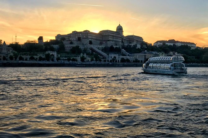 Budapest Danube River Sightseeing Night Cruise with Drink - The southbound run past the bridges