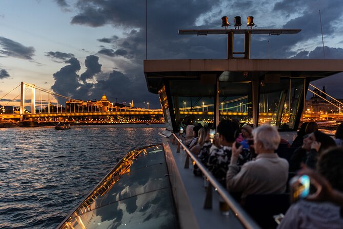 Budapest Danube River Sightseeing Night Cruise with Drink - Choosing your seat inside or above