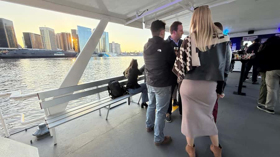 Buenos Aires: Puerto Madero Sunset Cruise with Open Bar - What you see from the Rio de la Plata