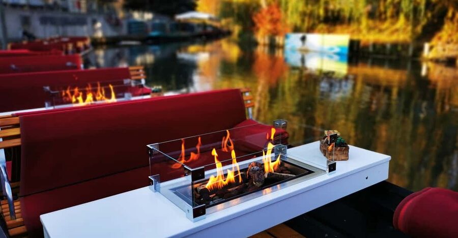 Burg: Spreewald Winter Cruise with Fireplace - Starting at the Spreehafen Burg office