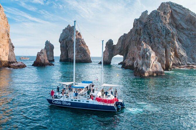 Cabo San Lucas Sunset Cruise with Open Bar and Snacks - From scenic cruise to dance party