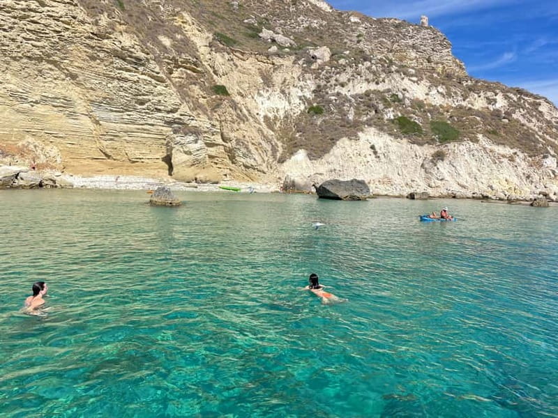 Cagliari: Boat Tour with 4 Swim Stops, Snorkeling & Prosecco - Marina Piccola and Poetto: broad coastal views