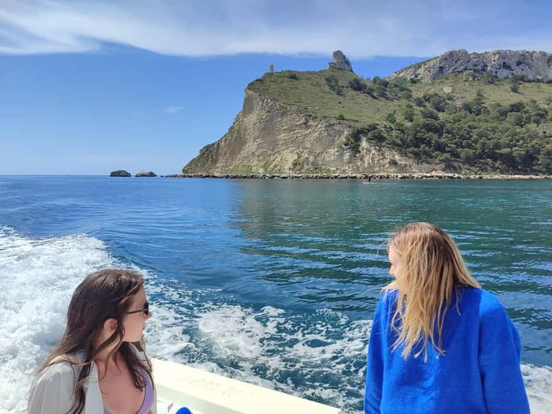 Cagliari: Devil's saddle boat tour, 4 stops and prosecco - Cala Bernat: A Gentle Start in Clear Water