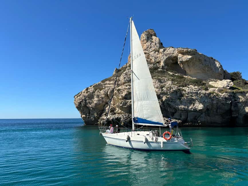 Cagliari Sailing Boat Tour with Snorkeling and Drink - Cala Fighera and the longest snorkeling stop
