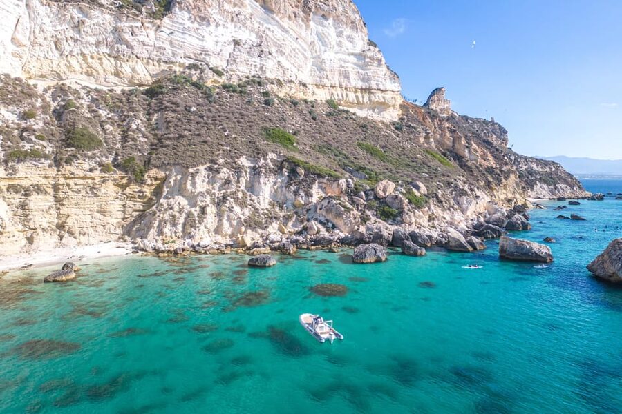 Cagliari: Zodiac Boat Tour, 3-4 SwimStops, Wine & Snorkeling - Cala Fighera and the appeal of the smaller coves